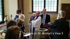 Baptism at St. michael's - View 3