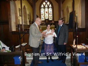 Baptism at St. wilfrids - View 4